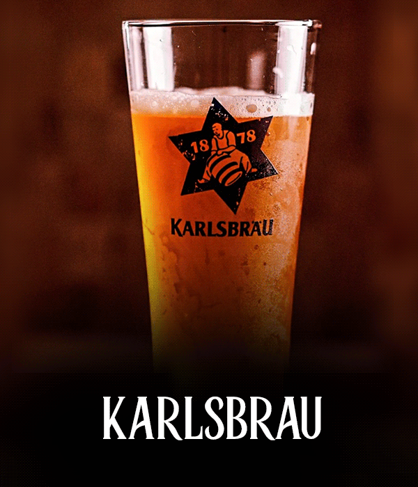A cerveja Karlsbrau Weizen é uma cerveja de trigo alemã da Baviera, caracterizada pela leveza, equilíbrio e alta carbonatação. Apresenta aromas e sabores de banana, cravo, e um toque de tutti-frutti, com notas leves de malte, como pão e trigo. Com dulçor e corpo médios-baixos, é fácil de beber e popular na região de Munique.